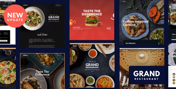 Tema WordPress  - Grande Restaurante WordPress
